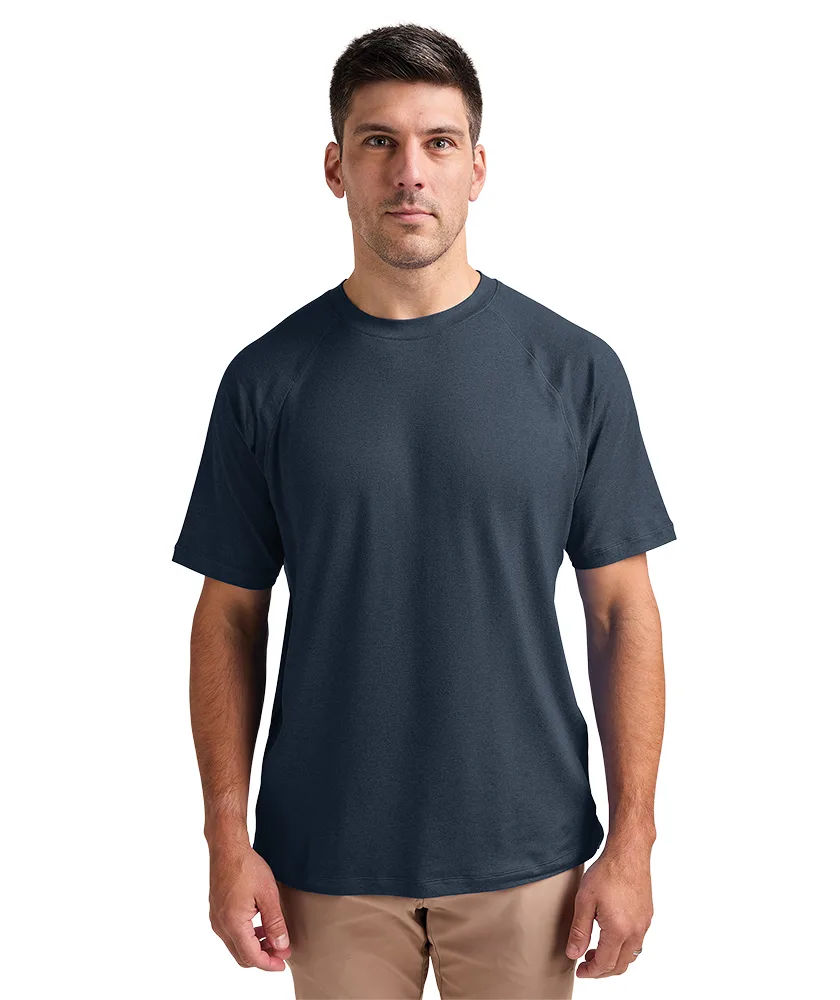 Unisex Cayak Lightweight Stretch Short Sleeve T-Shirt view 3