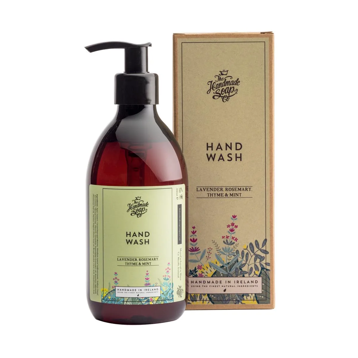 The Handmade Soap Co Hand Wash - Lavender Rosemary Mint 300Ml