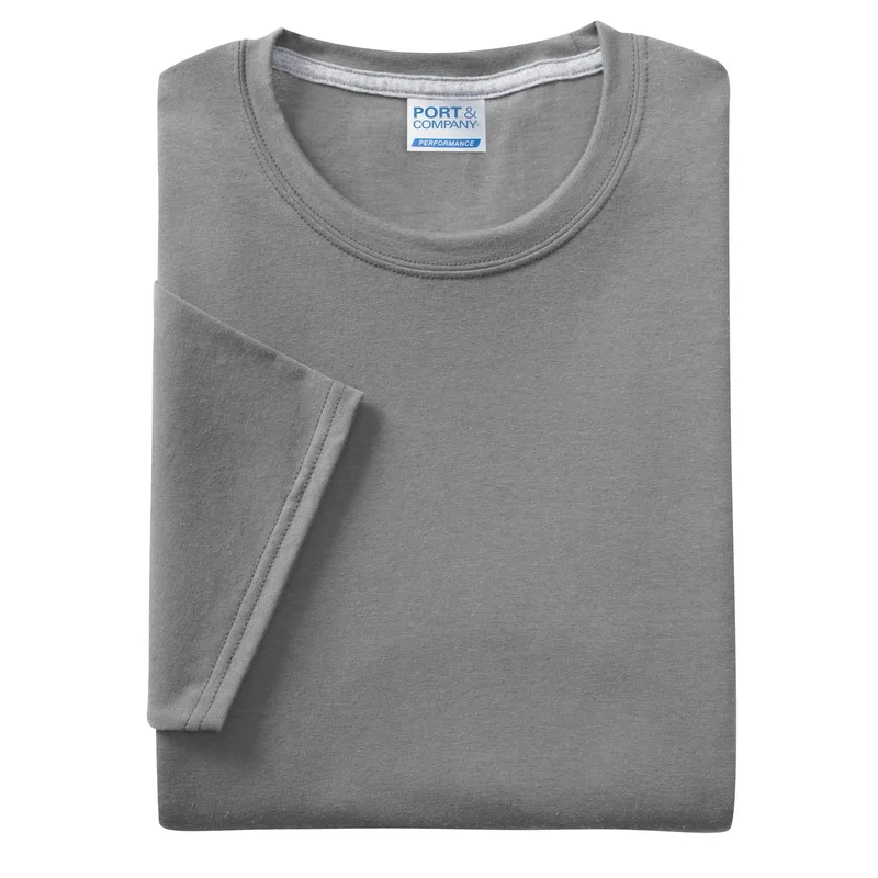 Medium Gray Blank Flat View