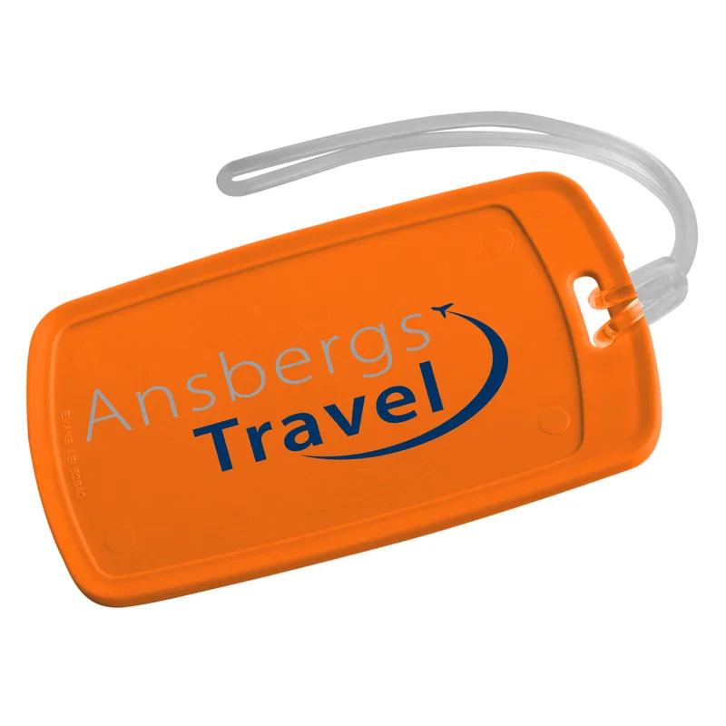 Traveler Rectangular Luggage Tag view 5
