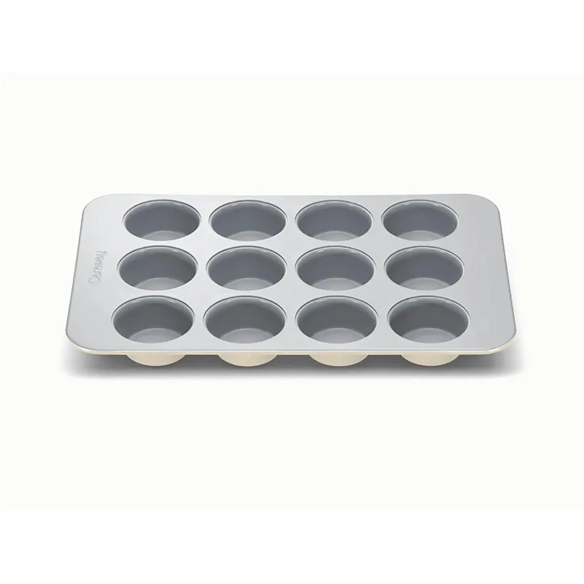 Caraway 12 Cup Nonstick Ceramic Muffin Pan - Cream