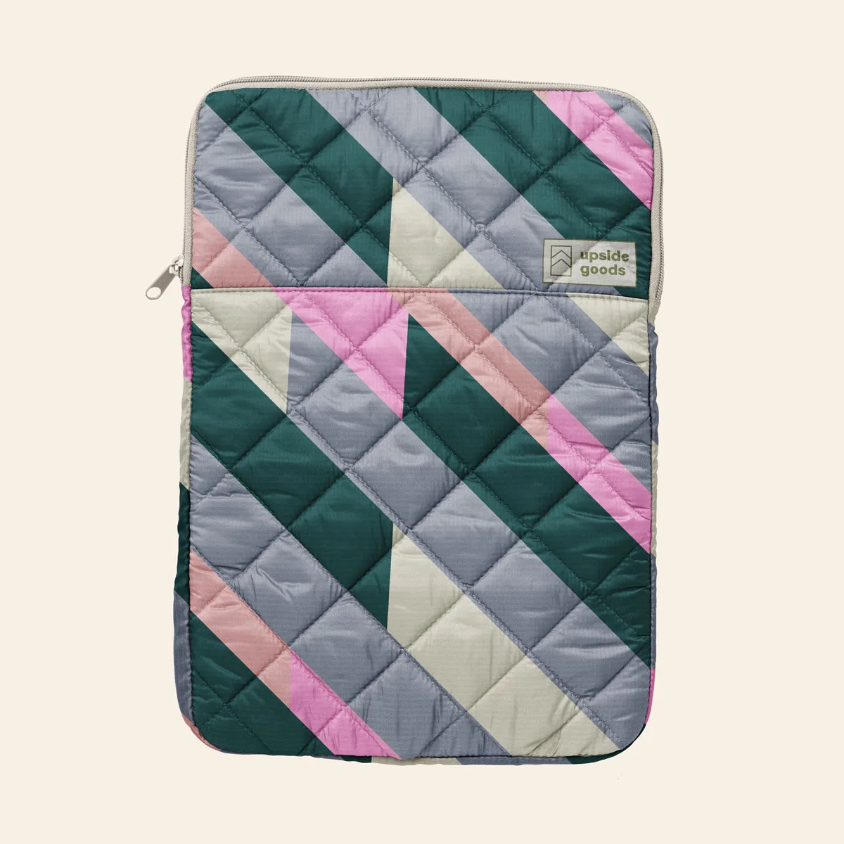 15" Portrait Laptop Sleeve (Puff Puff) view 2