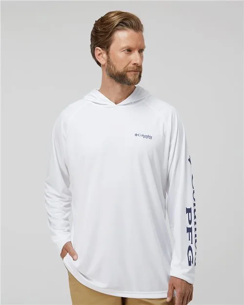 Columbia PFG Terminal™ Tackle Hooded Long Sleeve Shirt
