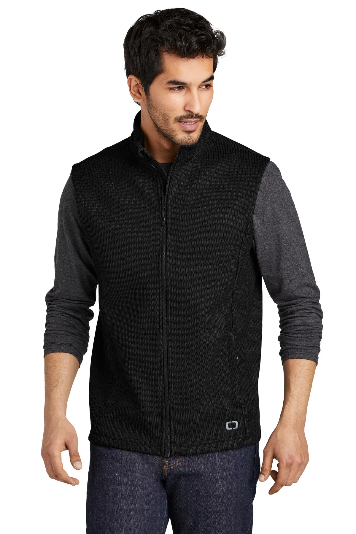 OGIO® Grit Fleece Vest view 2