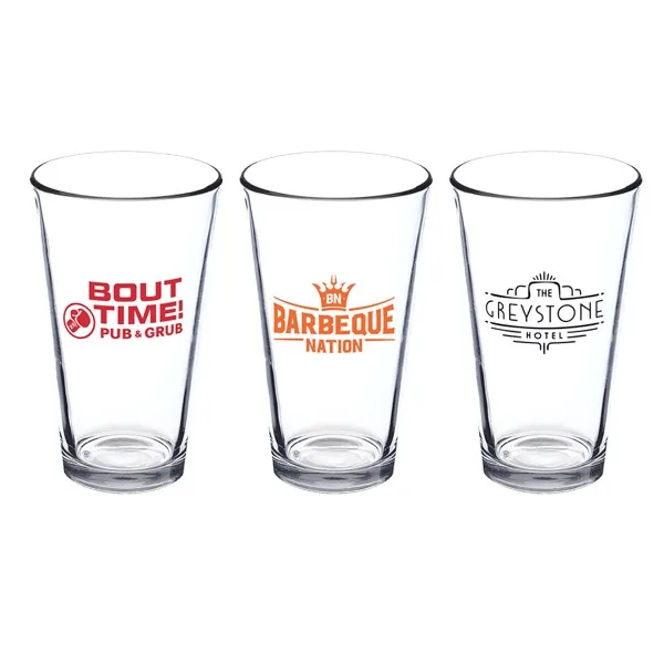Pub Crawl 16 oz Libbey Pint Glasses view 2