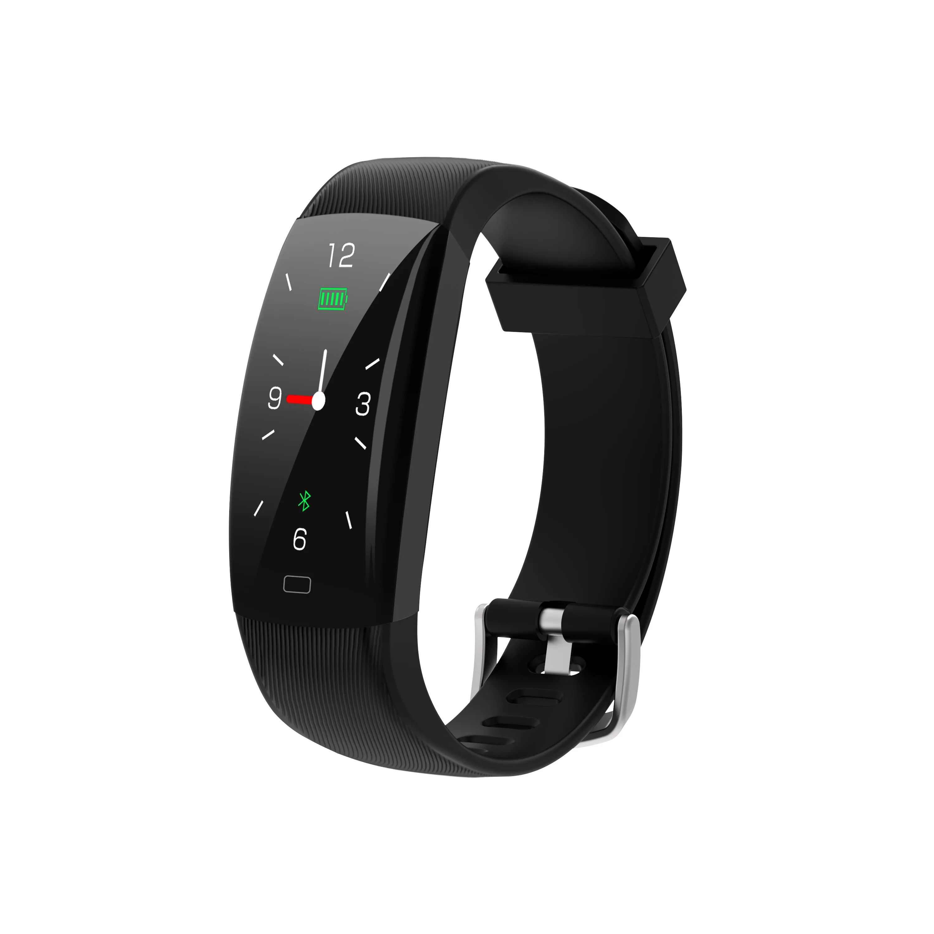 Intelligent Galaxy Chillband Wave Black Ip-68 Waterproof Unisex Design Watch