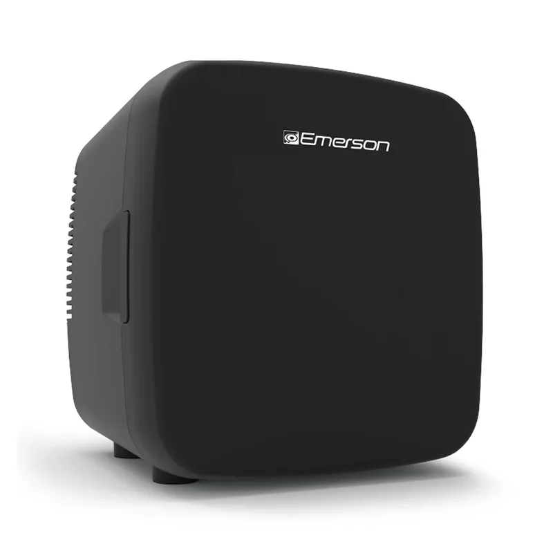 Emerson 9-Liter/12 Can Black Thermoelectric Fridge