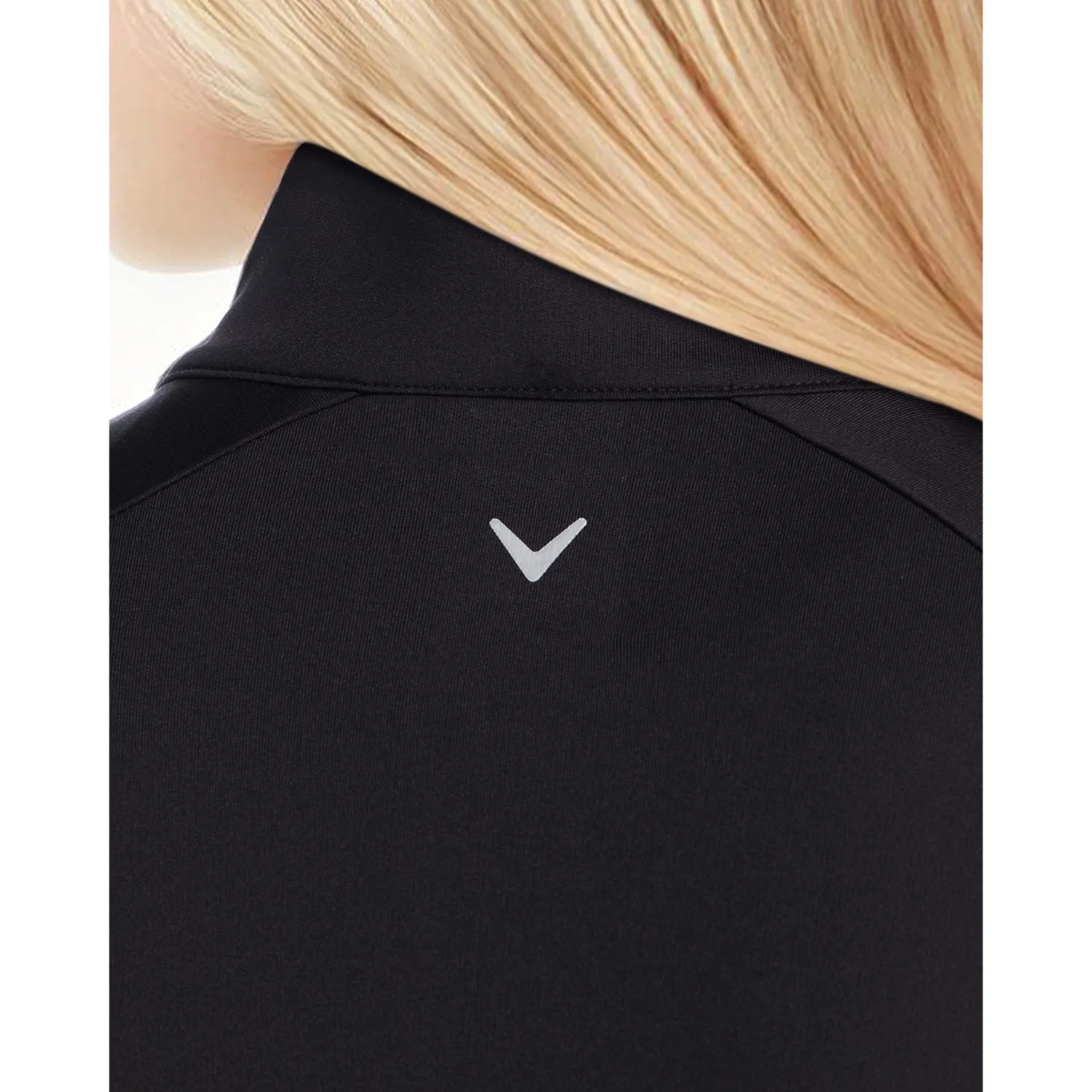 Callaway® UPF50 French Terry Women's Performance 1/4-Zip with Custom Logo view 3