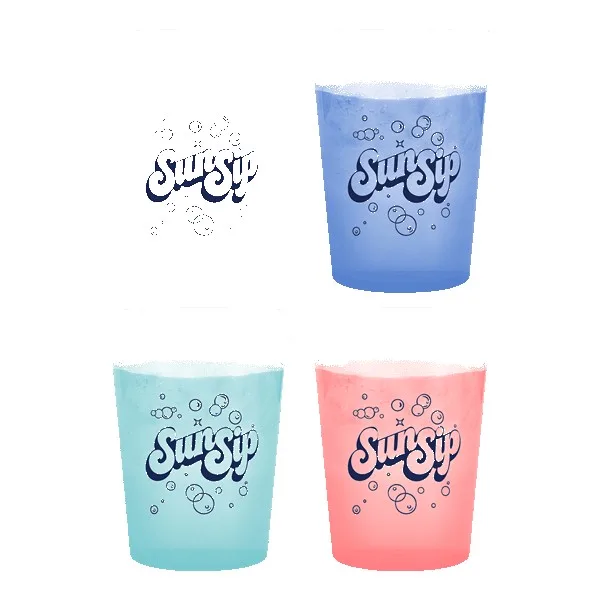 12oz Color Changing Stadium Cup