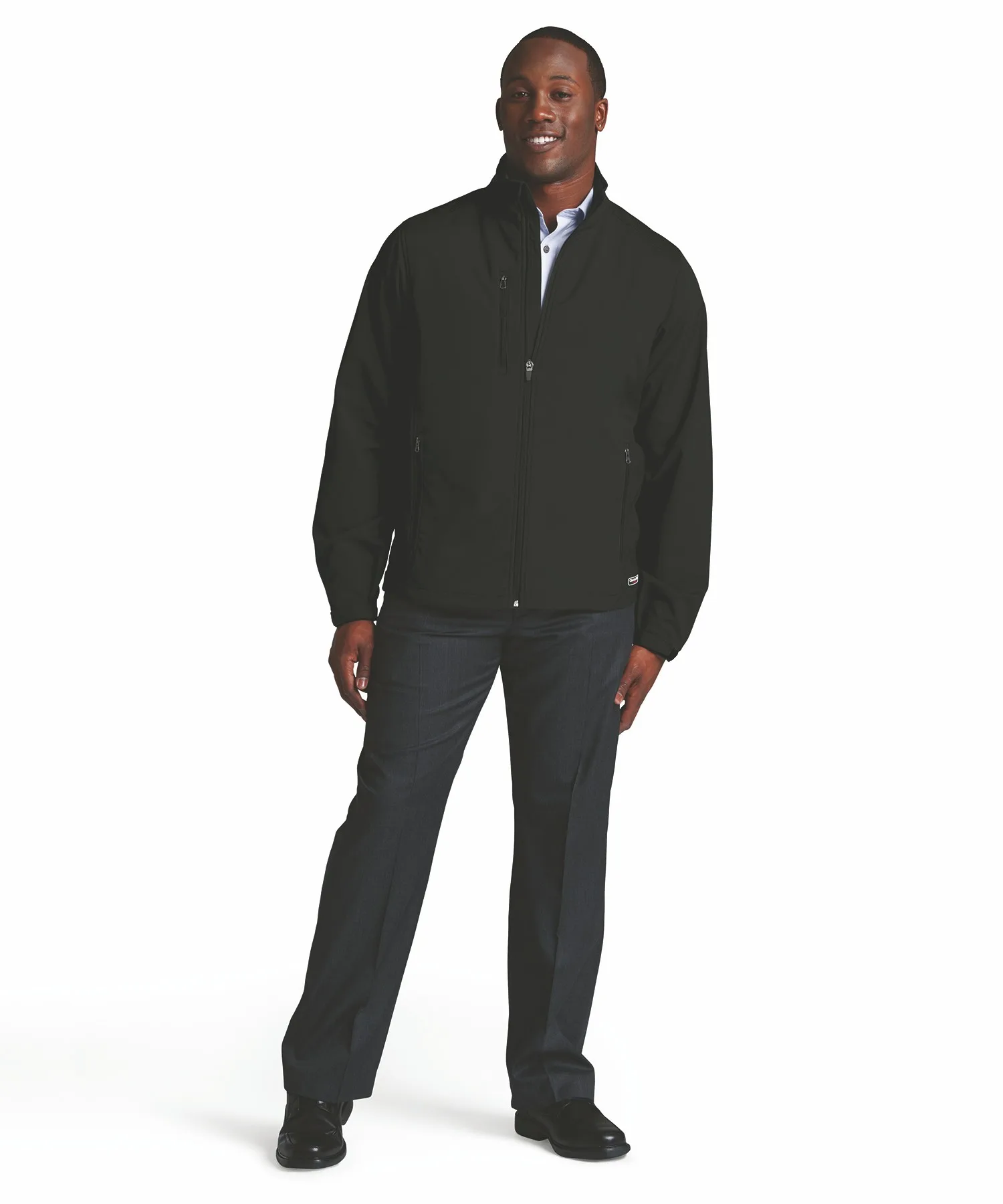 Black Blank Front