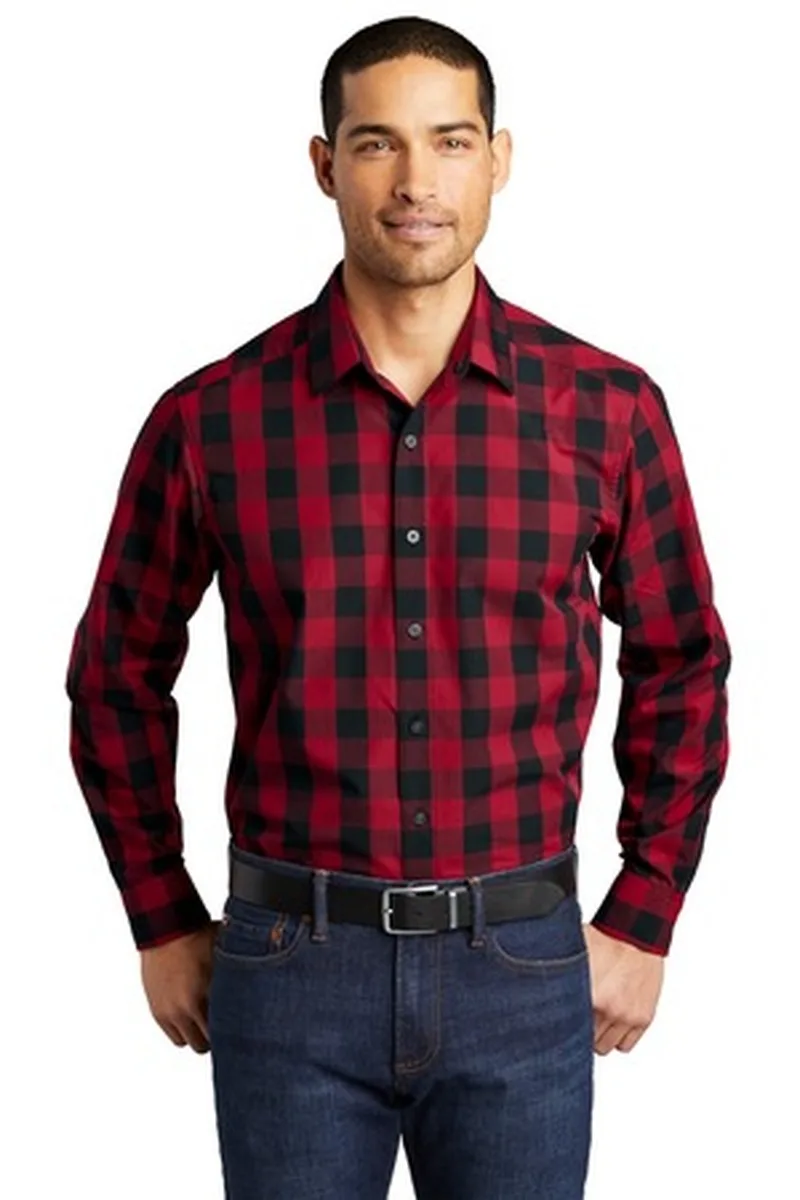 Port Authority ® Everyday Plaid Shirt.