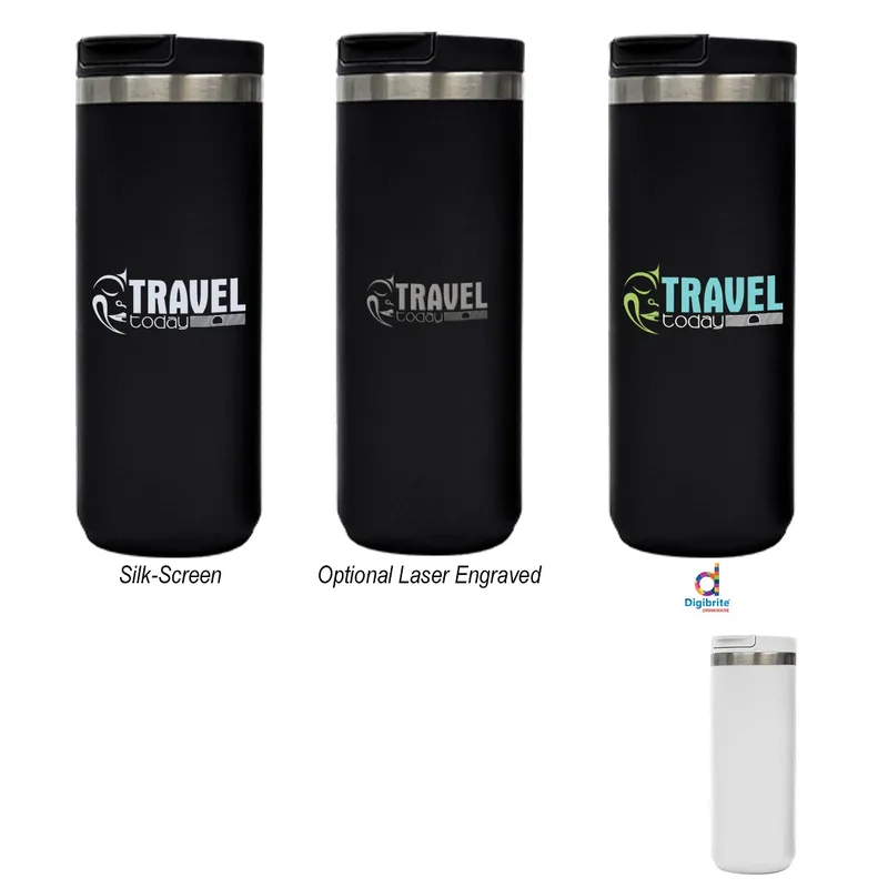 18 Oz. Sienna Stainless Steel Bottle view 2