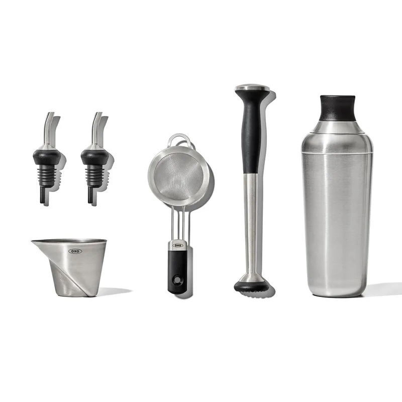 OXO Steel 6Pc Barware Set