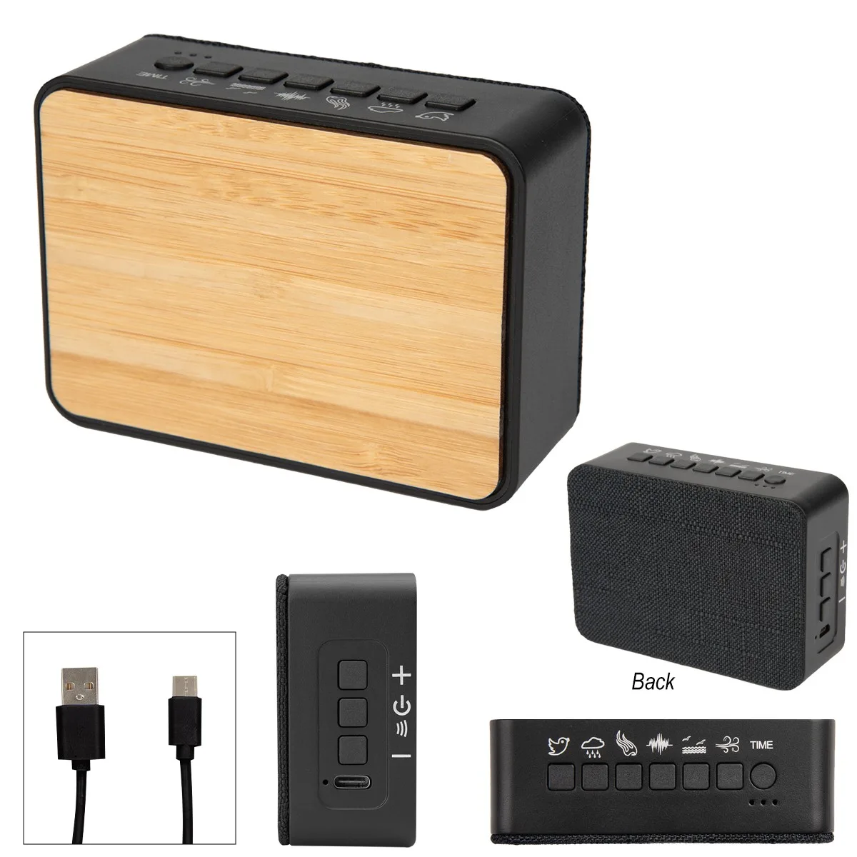 Sound Asleep Bamboo White Noise Machine & Speaker 2.0 view 3