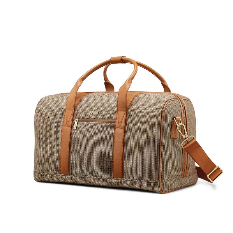 Hartmann Herringbone Deluxe Weekend Duffel Bag