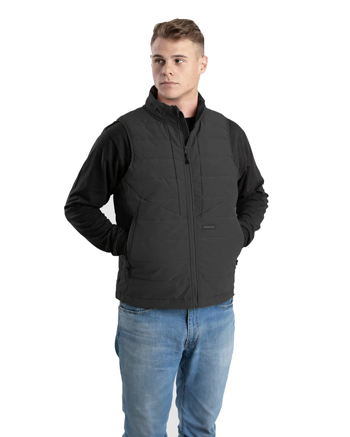 Berne Apparel Men's Highland Quilted Vest