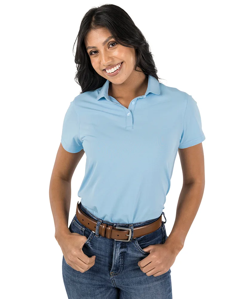 Sky Blue Blank Front Lifestyle