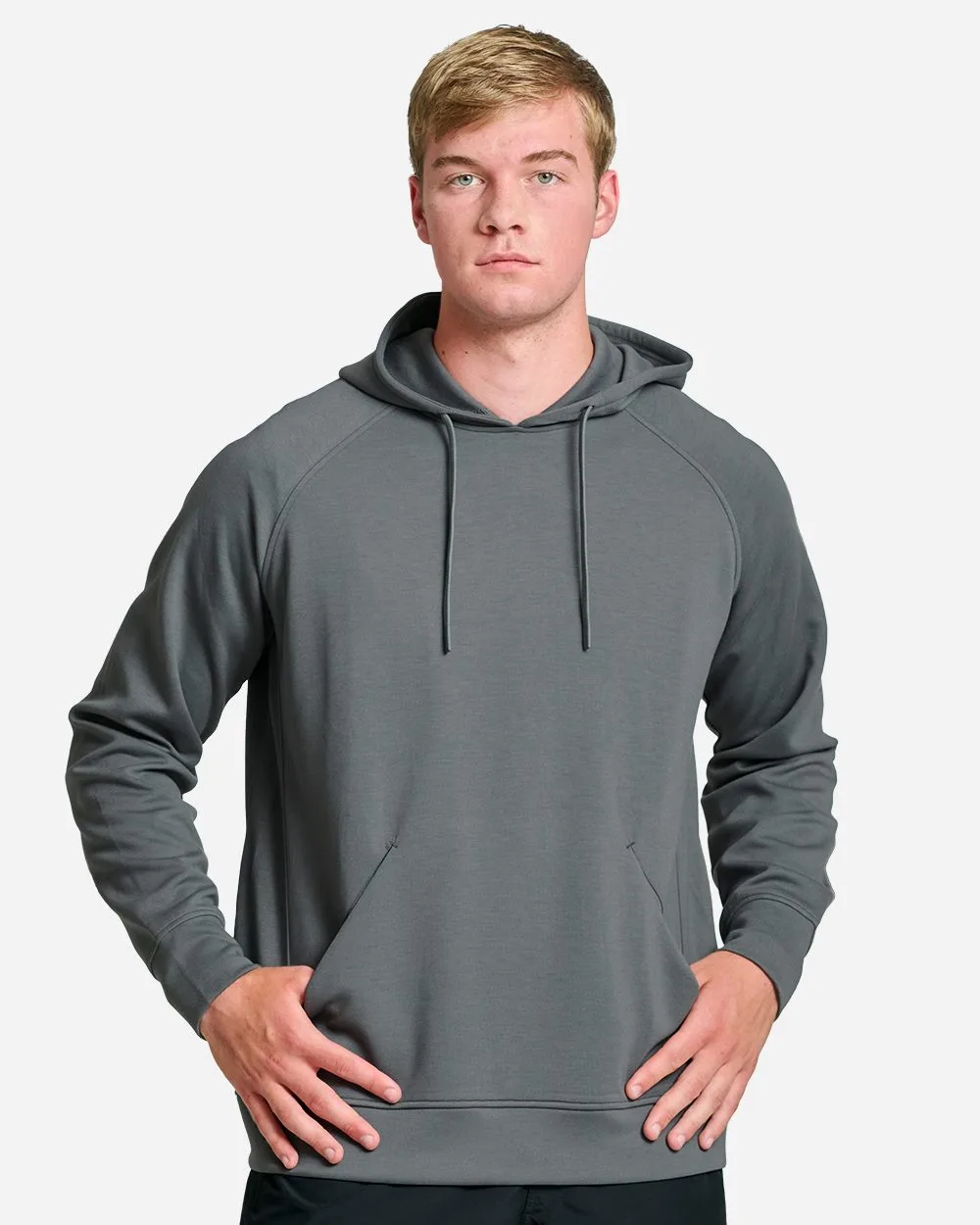 J. America® Unisex Apex Fleece Hooded Sweatshirt view 2