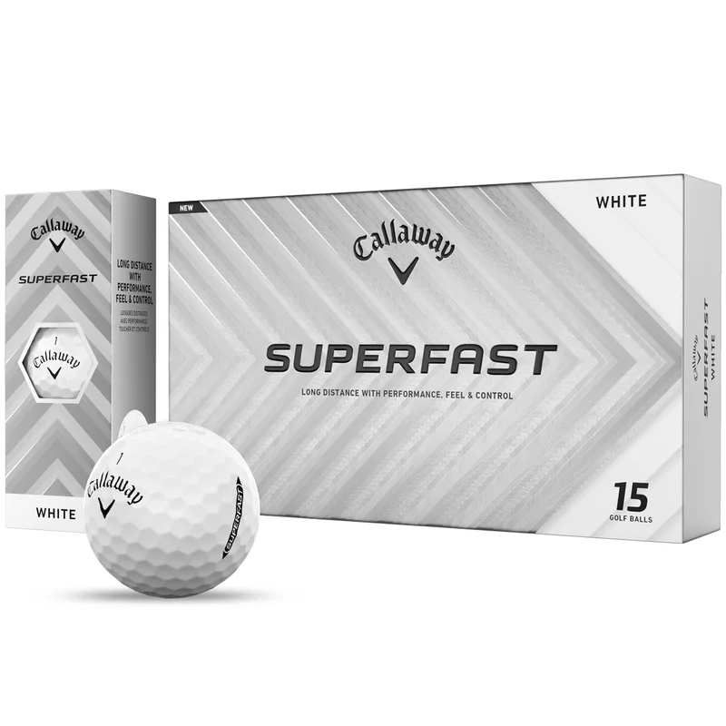 Callaway SuperFast Golf Balls 15-Ball Pack