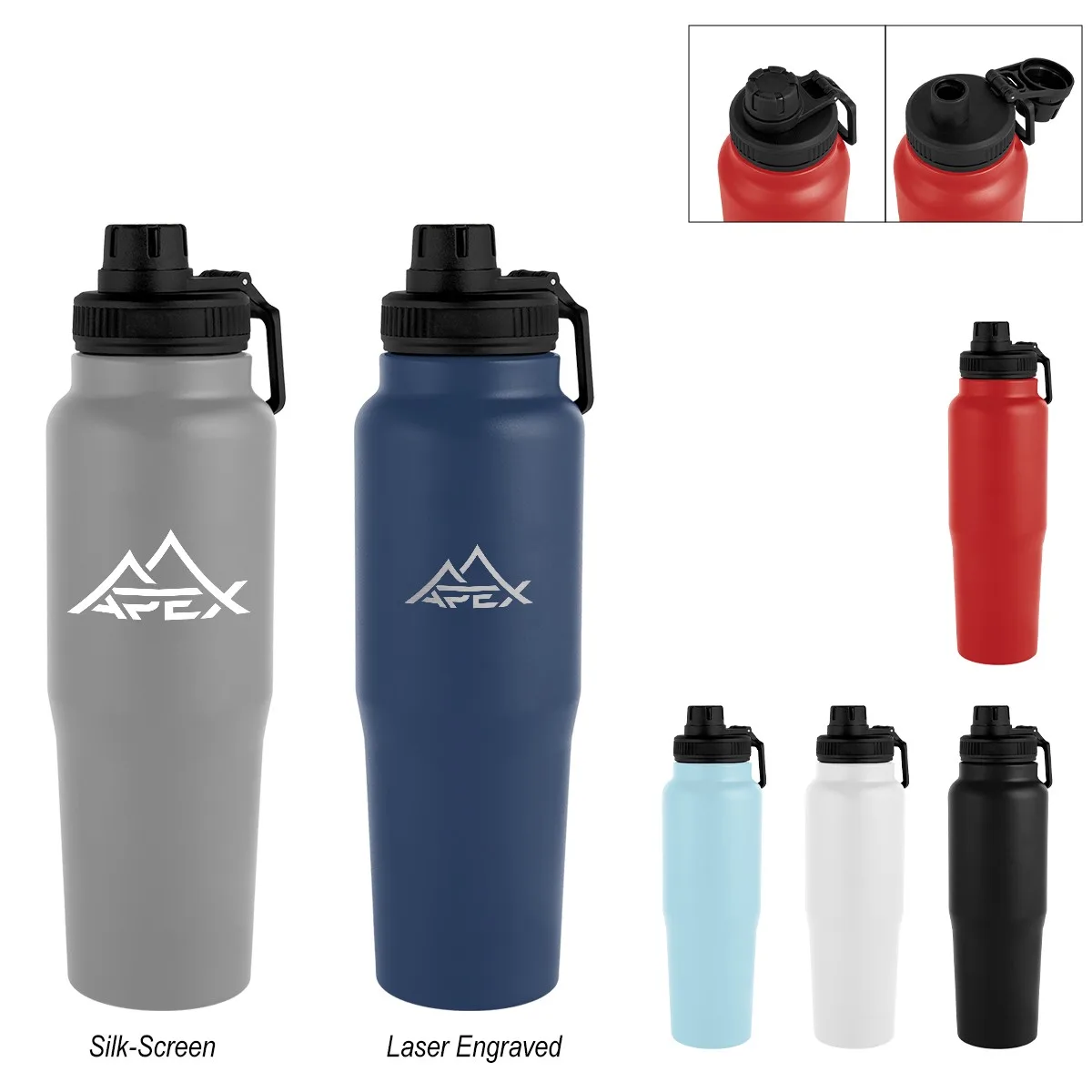 30 Oz. Kerry Recycled Stainless Steel Bottle view 2