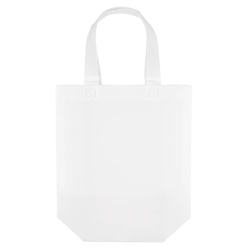 Lulu - Laminated Non-Woven Tote - Dynamic Color (9" x 4" x 9") view 2