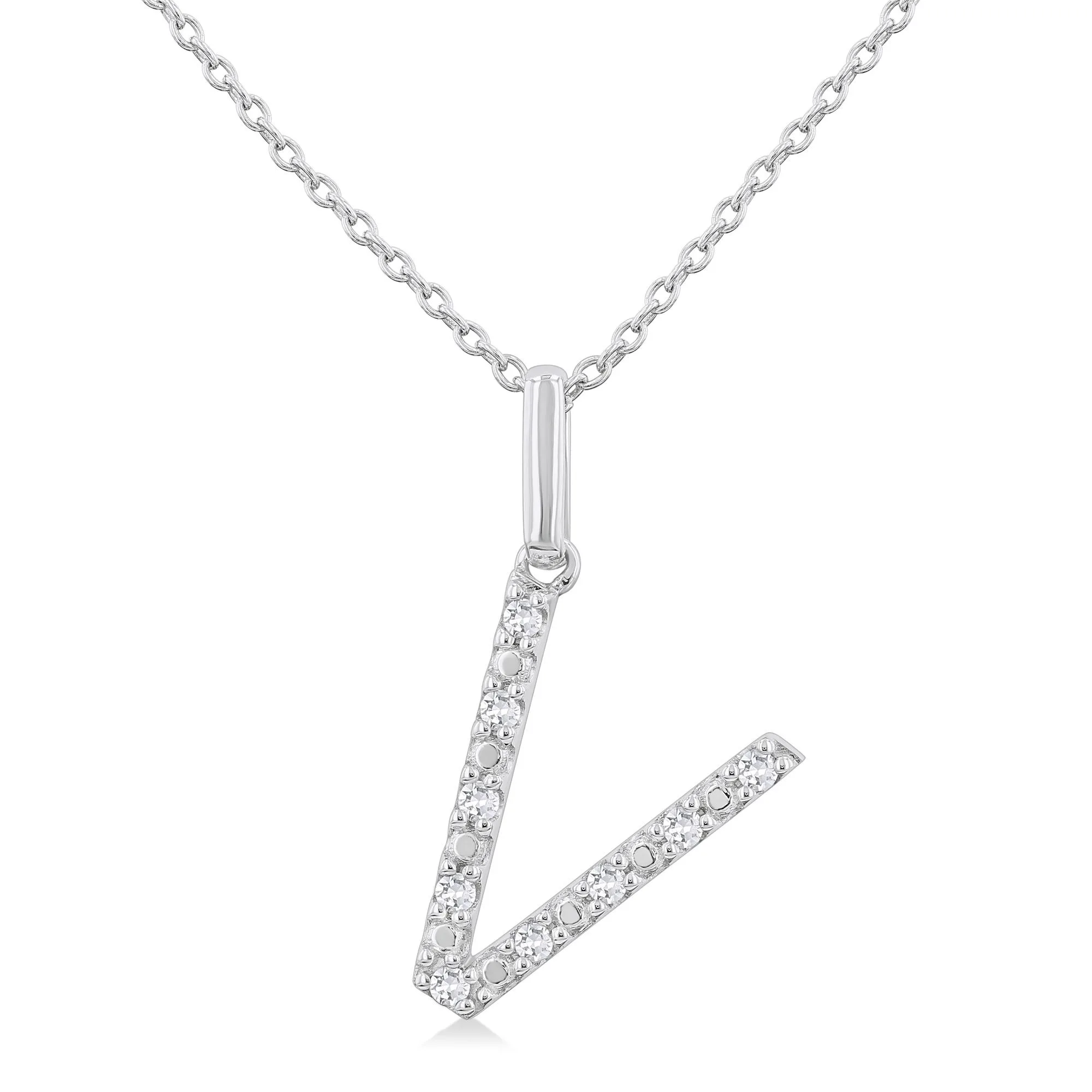 Jilco Inc Initial Necklace-V
