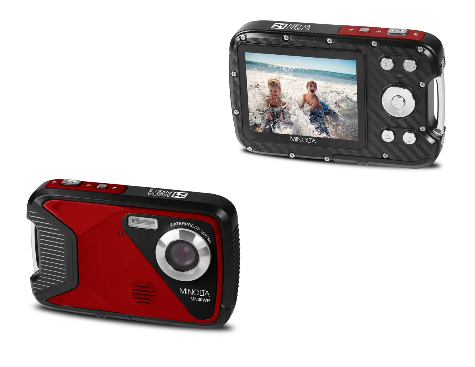 Minolta 21Mp Full Hd Waterproof Digital Camera
