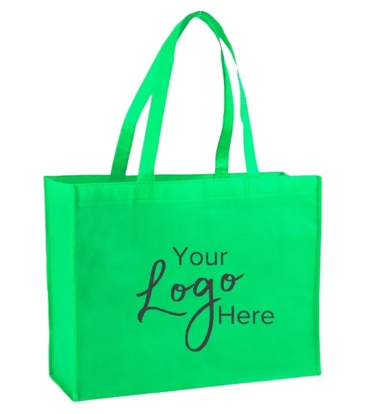 Non-Woven Shopping Bag w/6" Gusset (16"x12"x6")