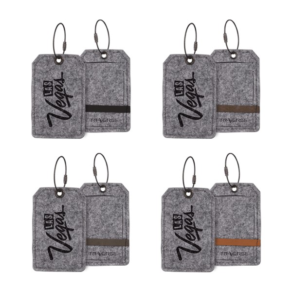 Poplar Felt Luggage Tag