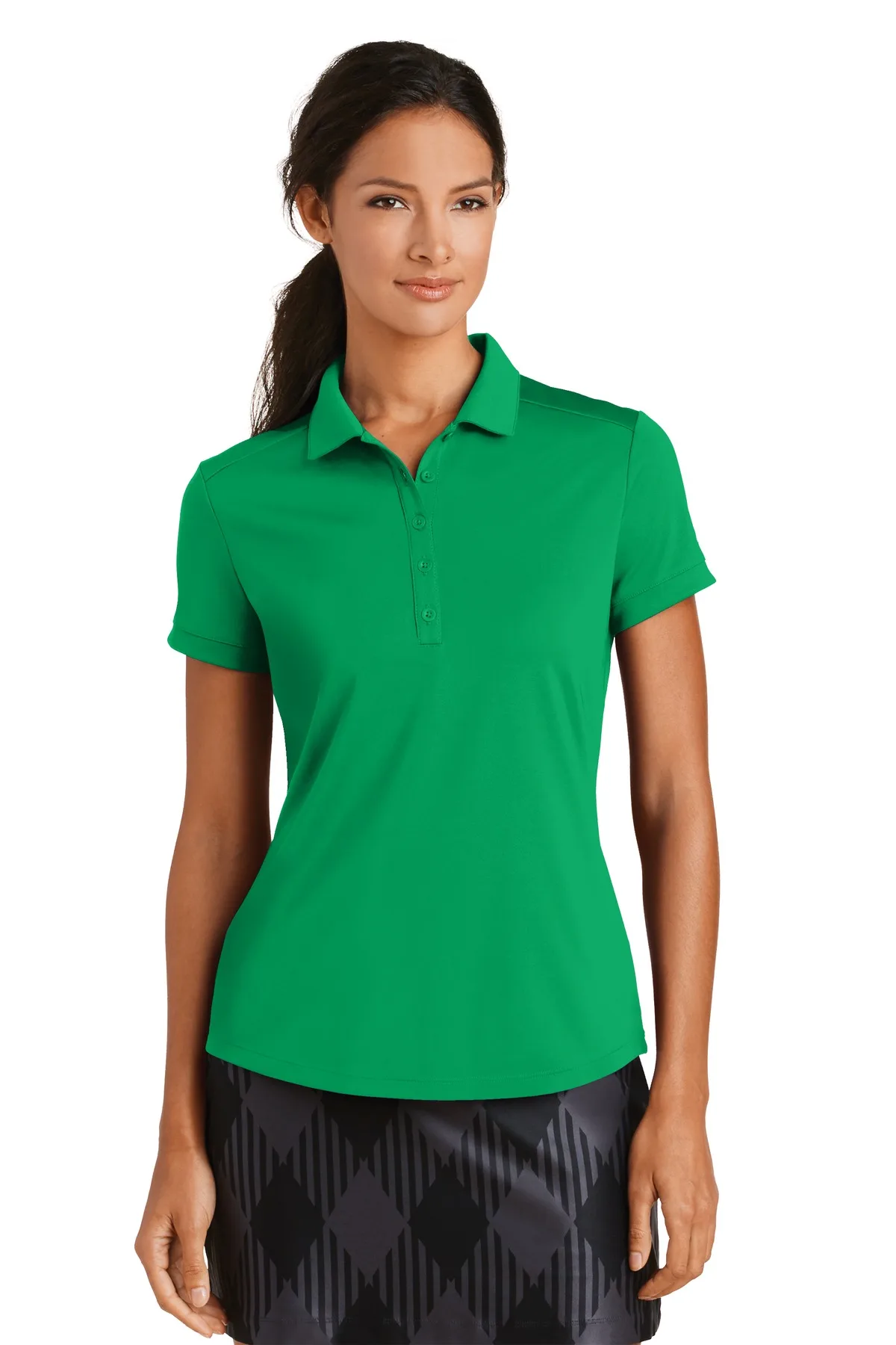 Nike Women's Dri-FIT Players Modern Fit Polo. view 3