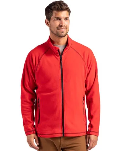 Clique Powder Fleece Full Zip Mens Jacket view 2