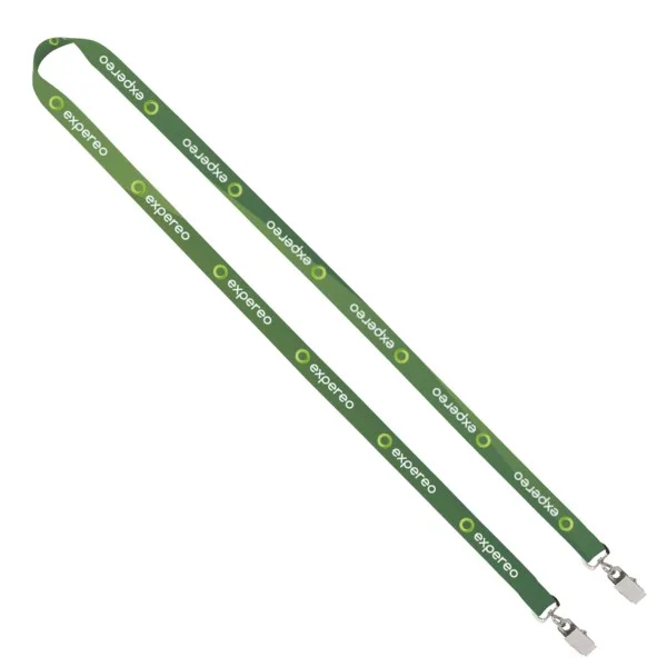 IMPORT Rush 1/2" Dye-Sublimated 2-Ended Lanyard with Dual Sewn Silver Metal Split-Ring view 6