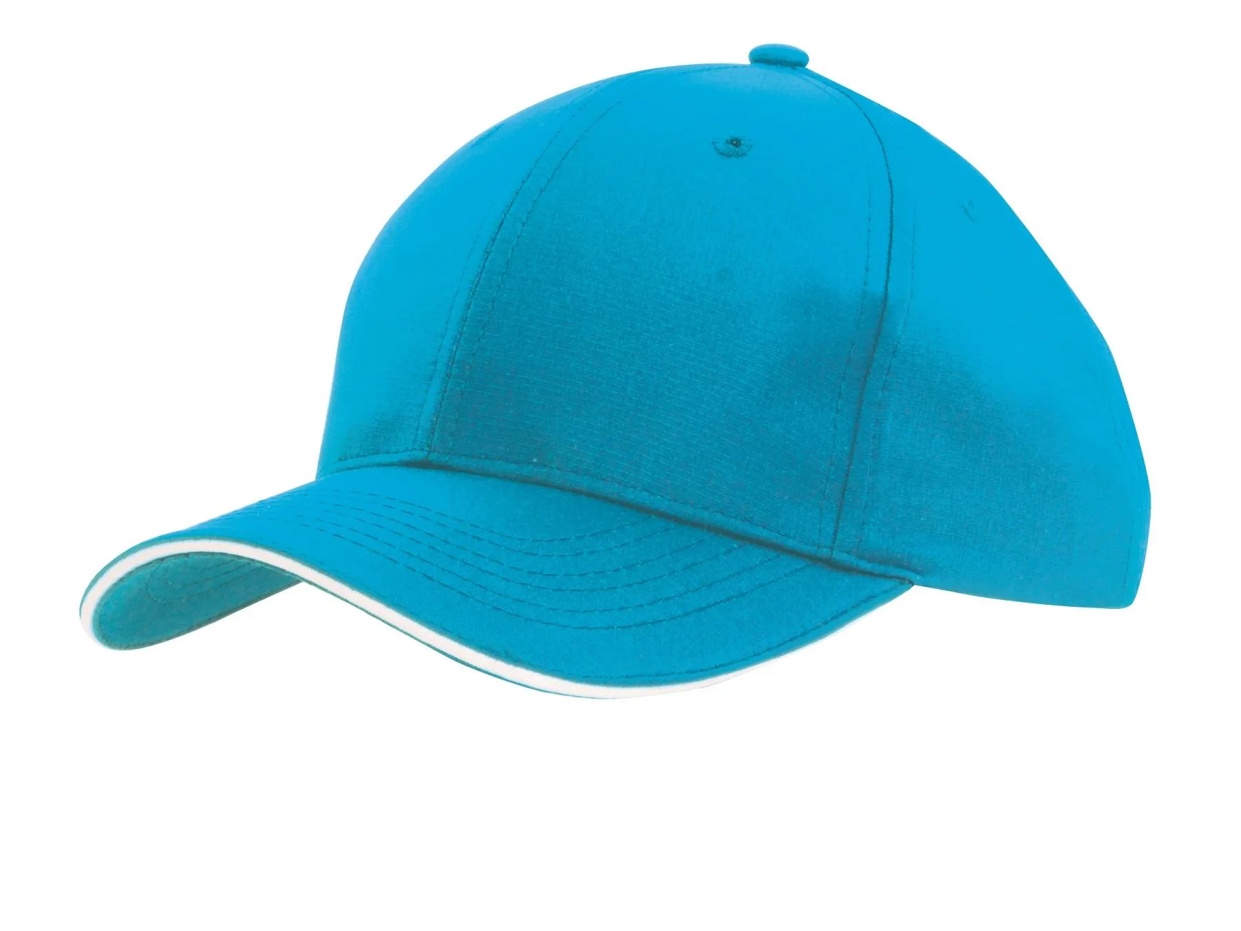Cyan Blue/White