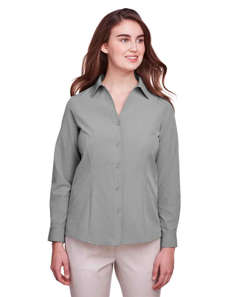 ULTRACLUB Ladies' Bradley Performance Woven Shirt view 5