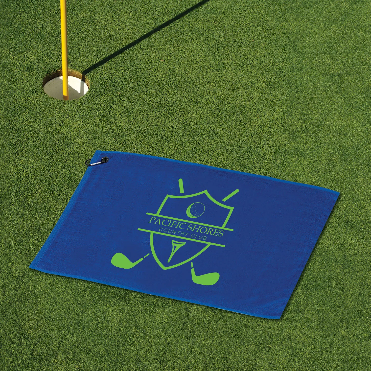 MaxxColor Deluxe Golf Towel ( 16" x 30" ) view 4