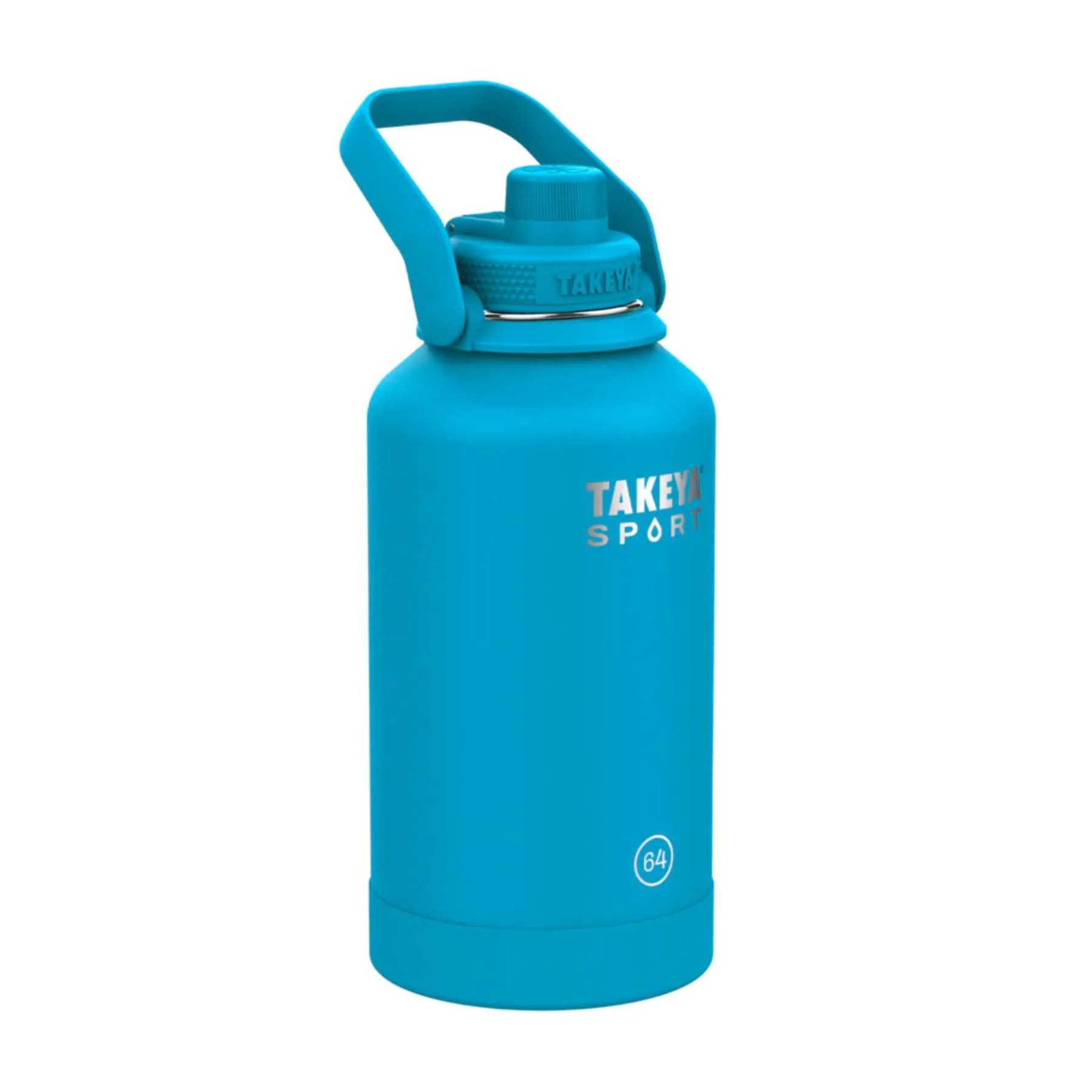 64 oz Takeya® Stainless Steel Insulated Sport Water Bottle w/ Spout Lid view 3