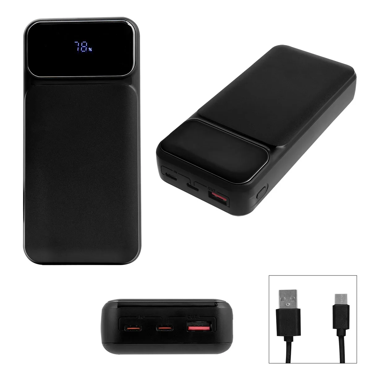 65w Fast Charge 20,000 Mah Laptop Power Bank view 2