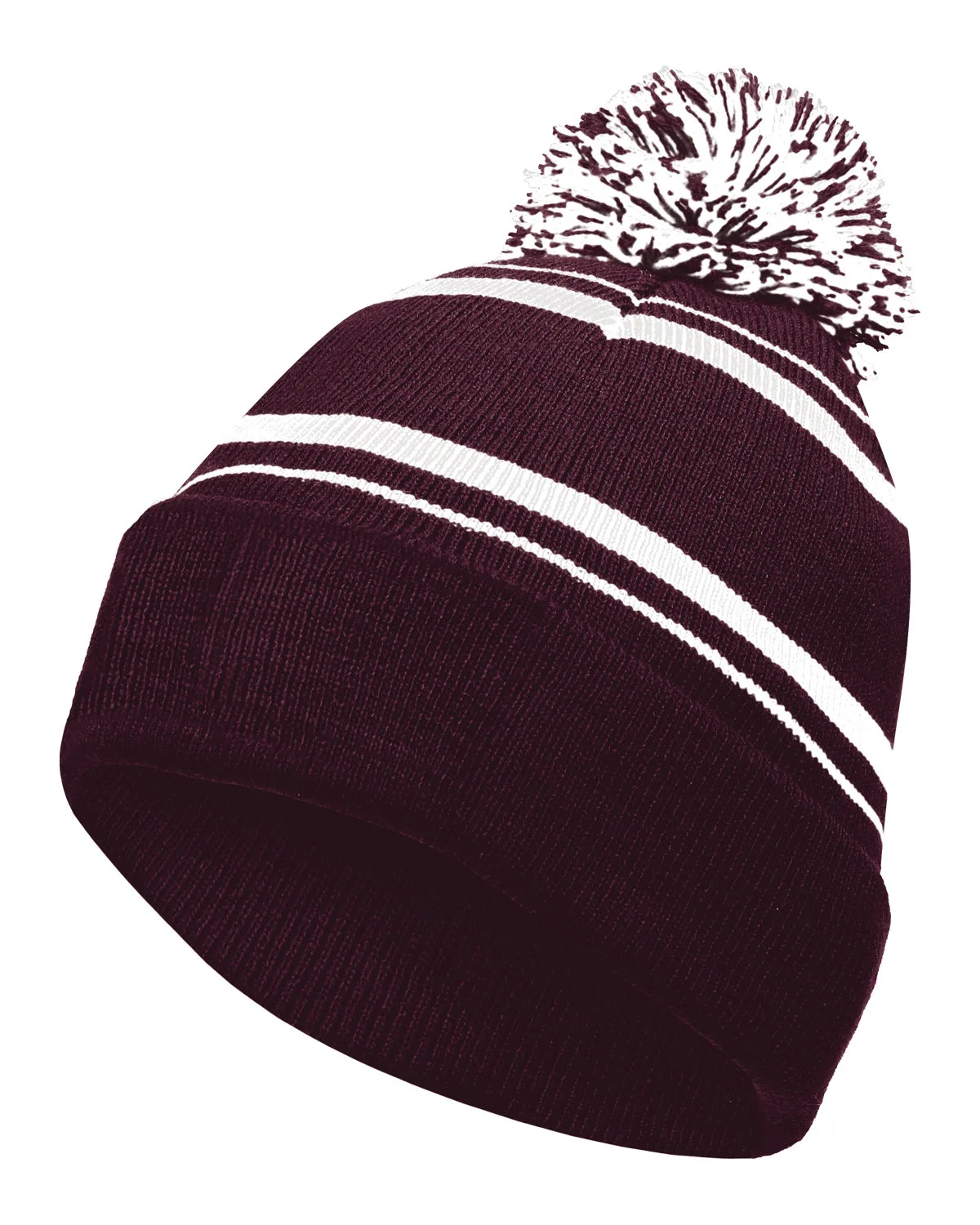 Maroon/ White