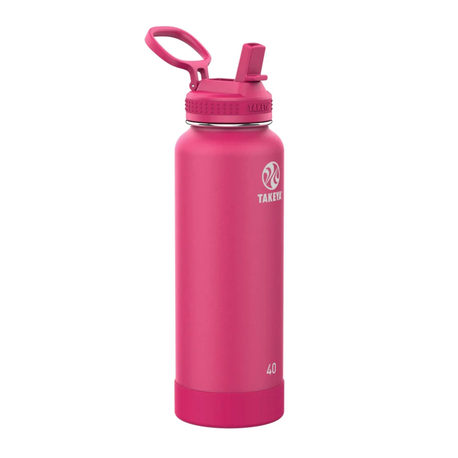 40 oz Takeya® Stainless Steel Insulated Pickle Ball Water Bottle view 4