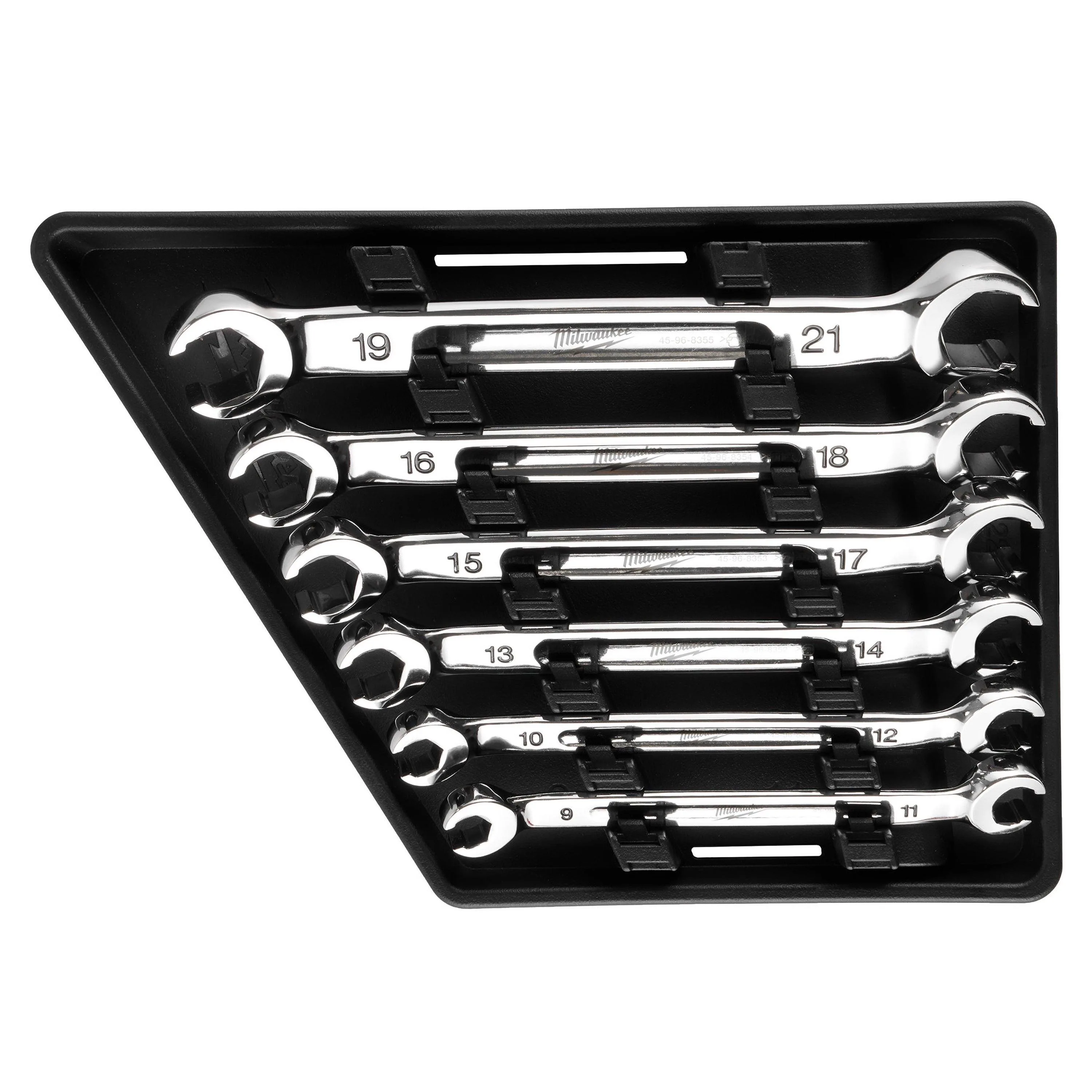 Milwaukee 6Pc Metric Double End Flare Nut Wrench Set
