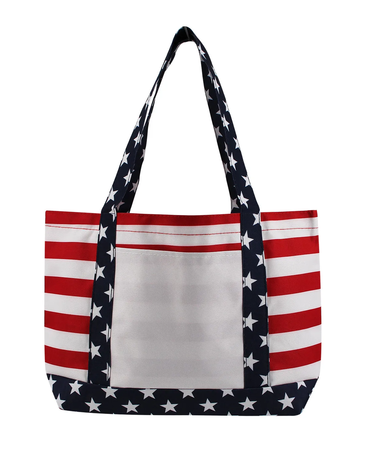 OAD Patriotic Beach Tote Bag