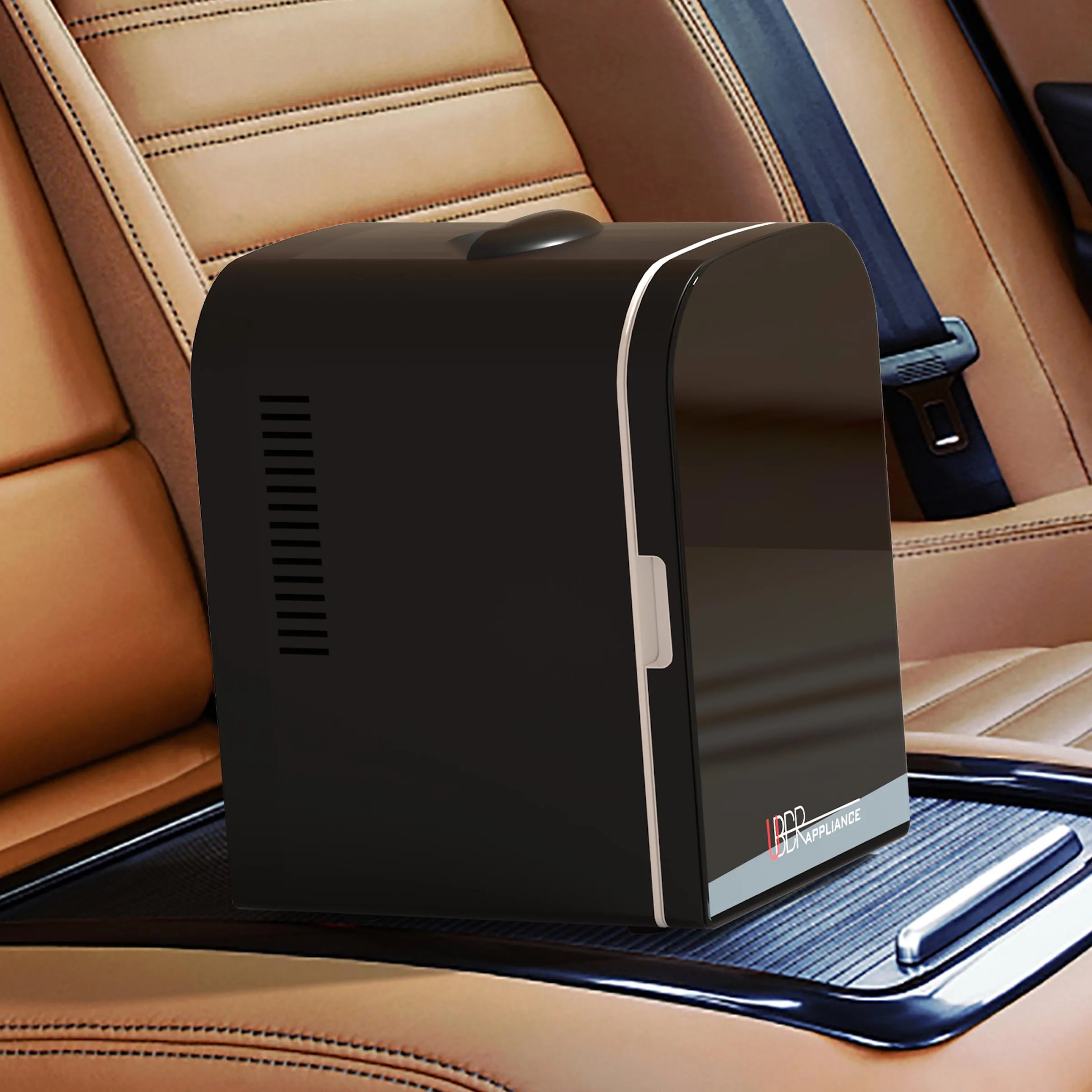 UBER Appliance Chill 2.0 Thermoelectric 4 Liter Mini Fridge Black