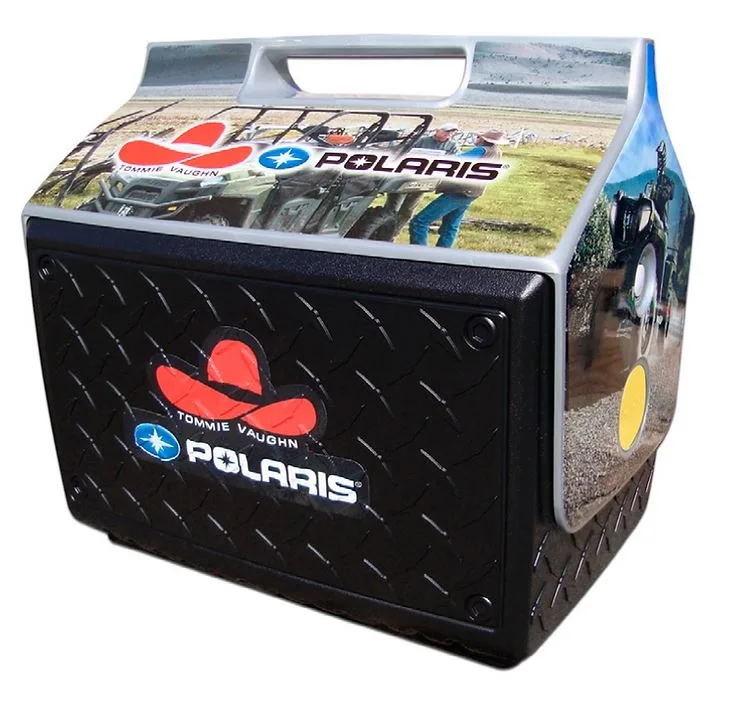14 Qt. Igloo® Playmate The Boss Cooler (Black/Yellow/Gray)