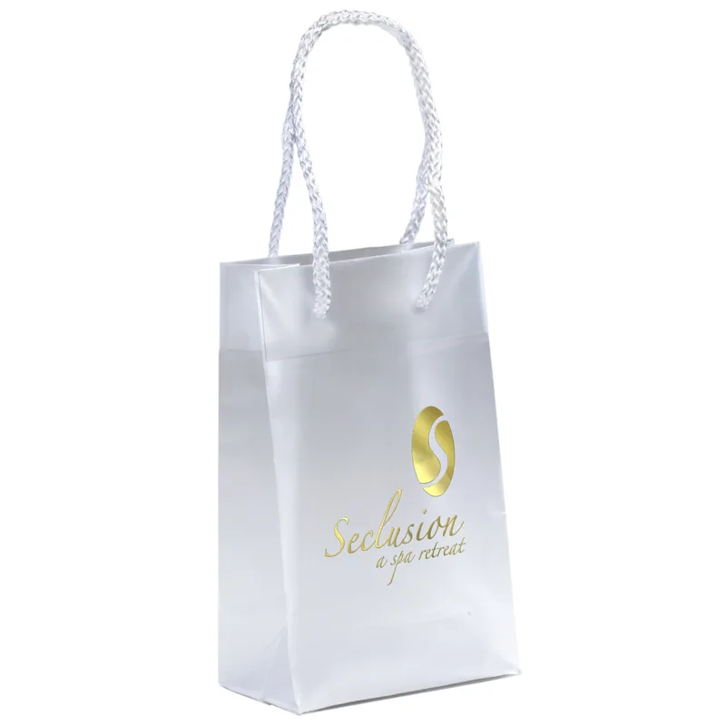 Aries - Frosted Eurotote - Foil Print (5" x 3" x 8")
