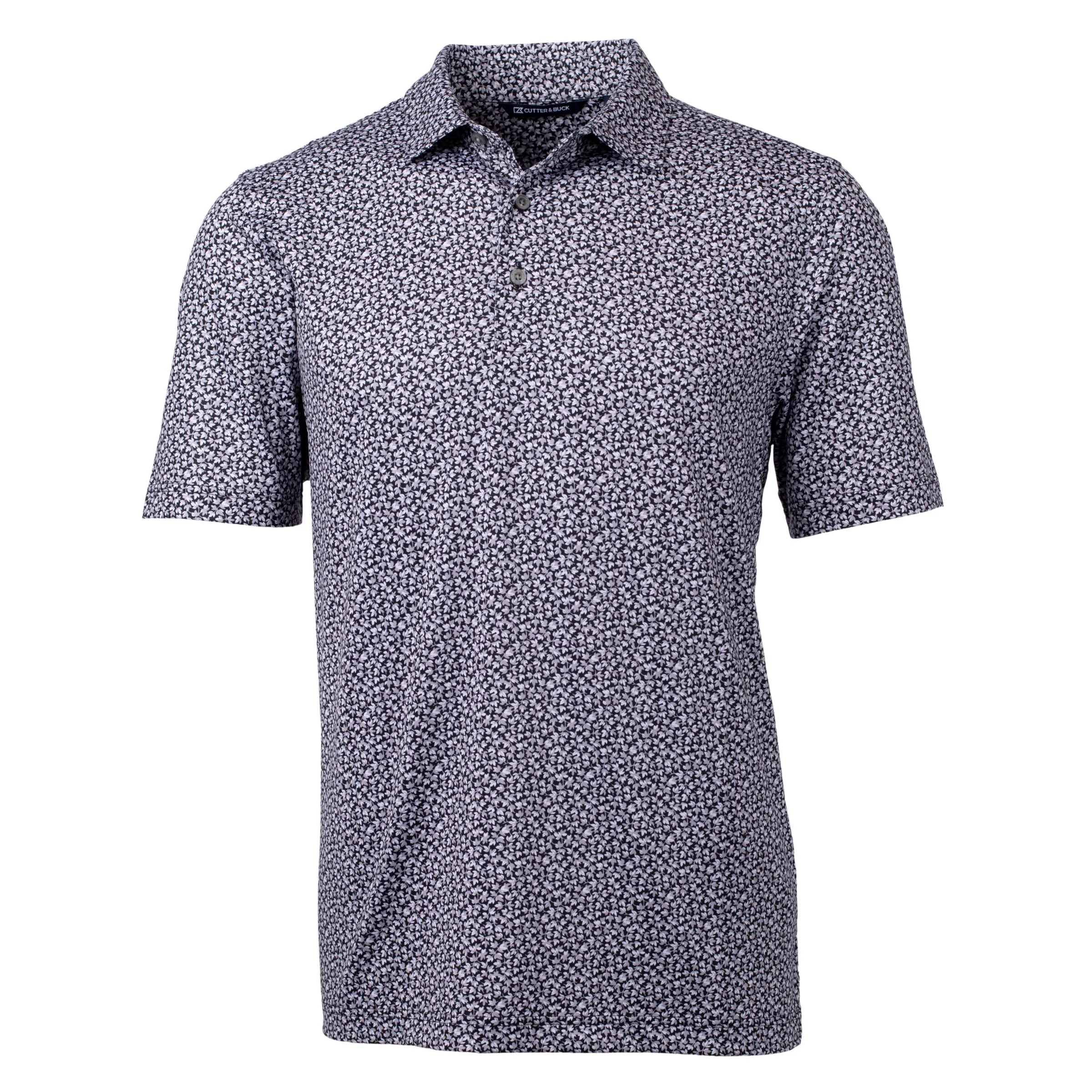 Cutter & Buck Pike Magnolia Print Stretch Men's Polo view 2