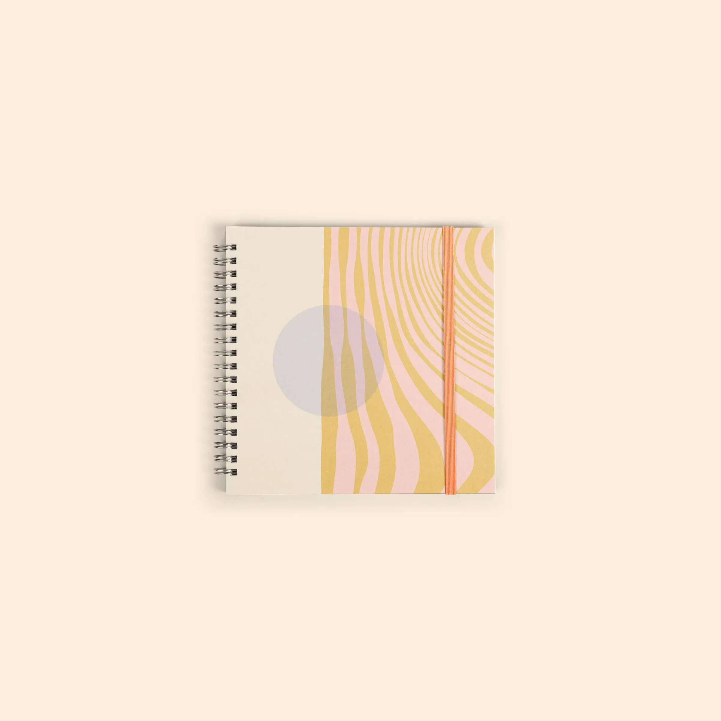 Square Notebook - Large - Coil - Solid Cover