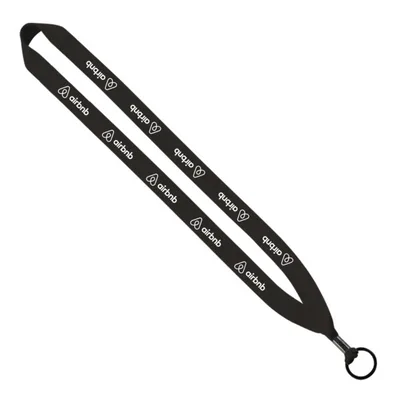 3/4" Polyester Lanyard 36" Custom Length