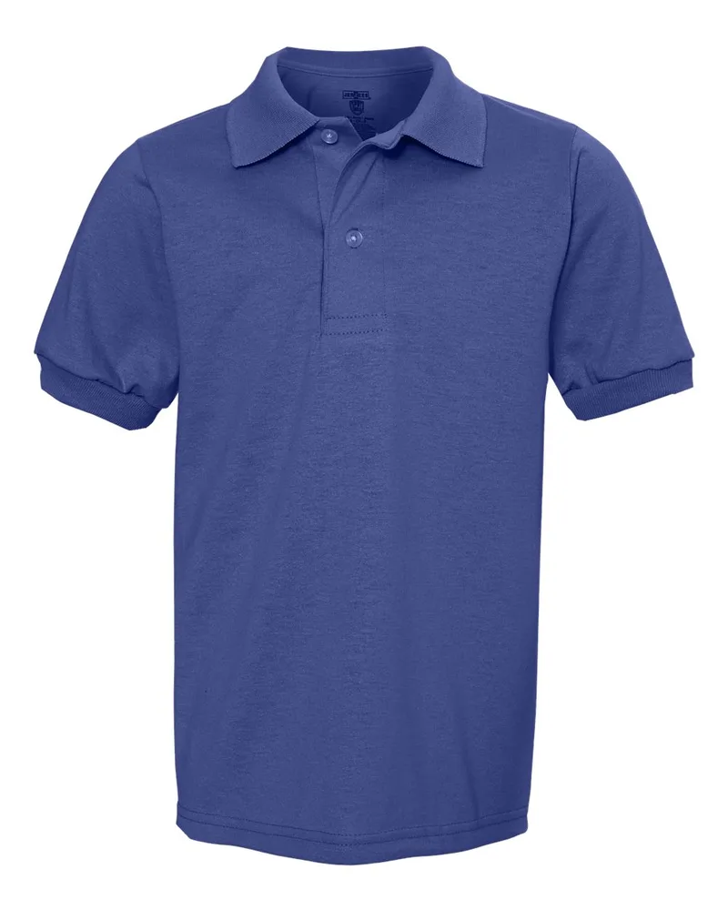 Jerzees® Youth SpotShield™ 50/50 Polo view 6