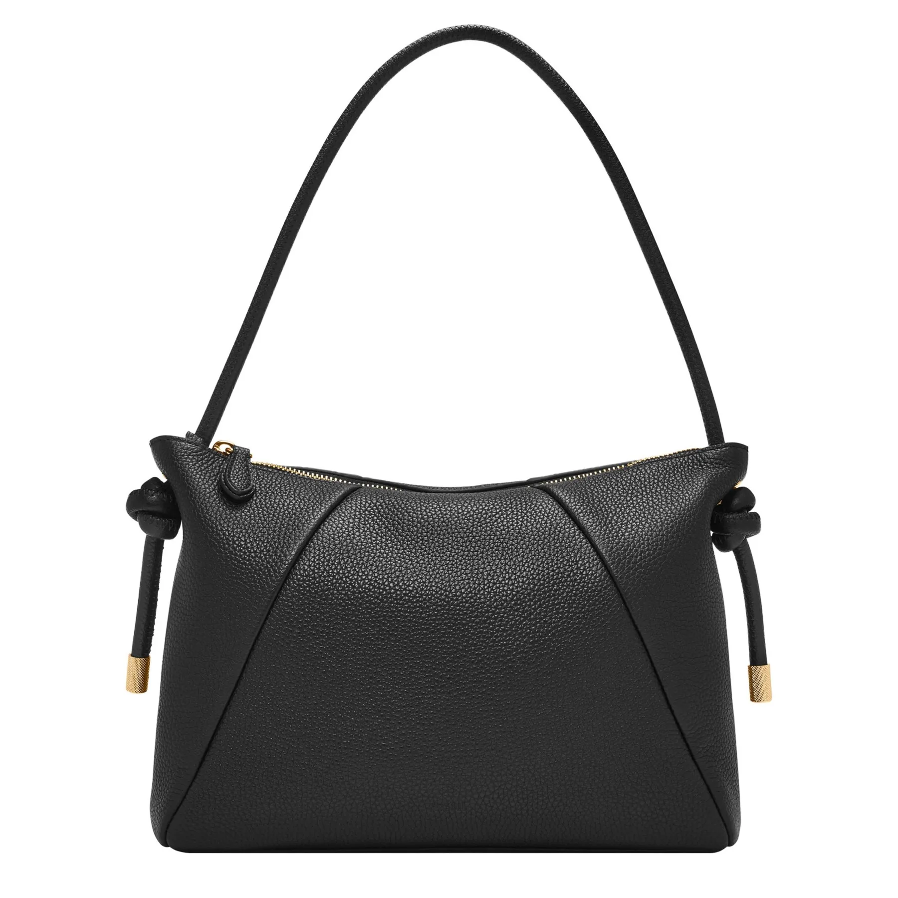Fossil Willa Leather Shoulder Bag - Black