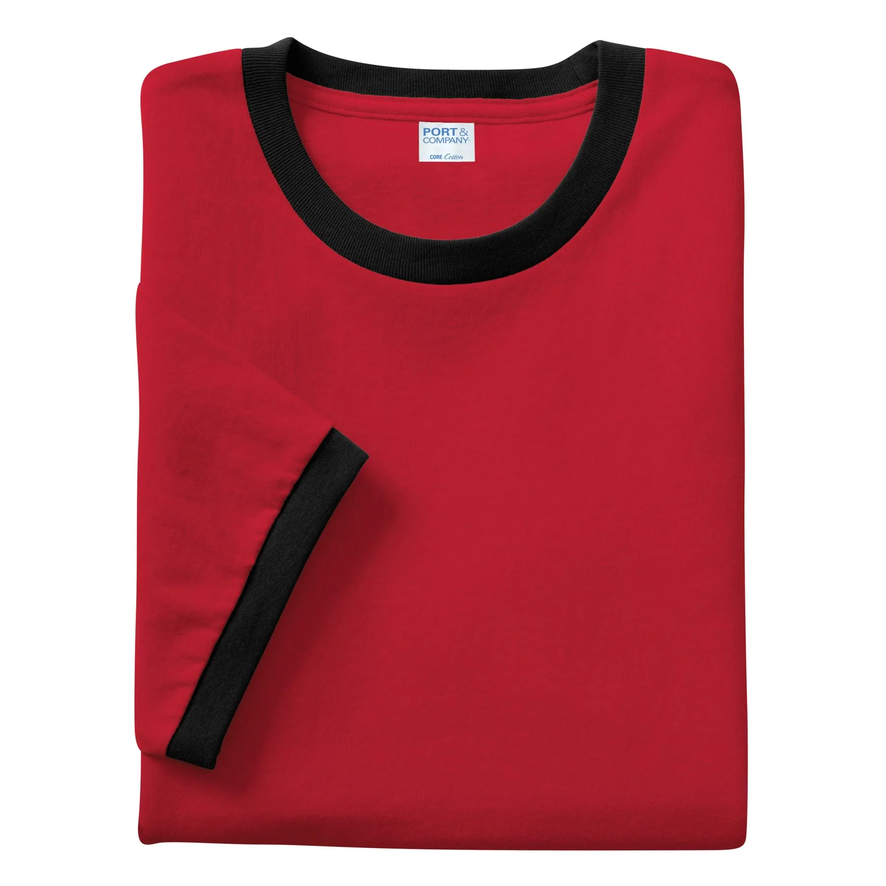 Red/Jet Black Blank Fold View